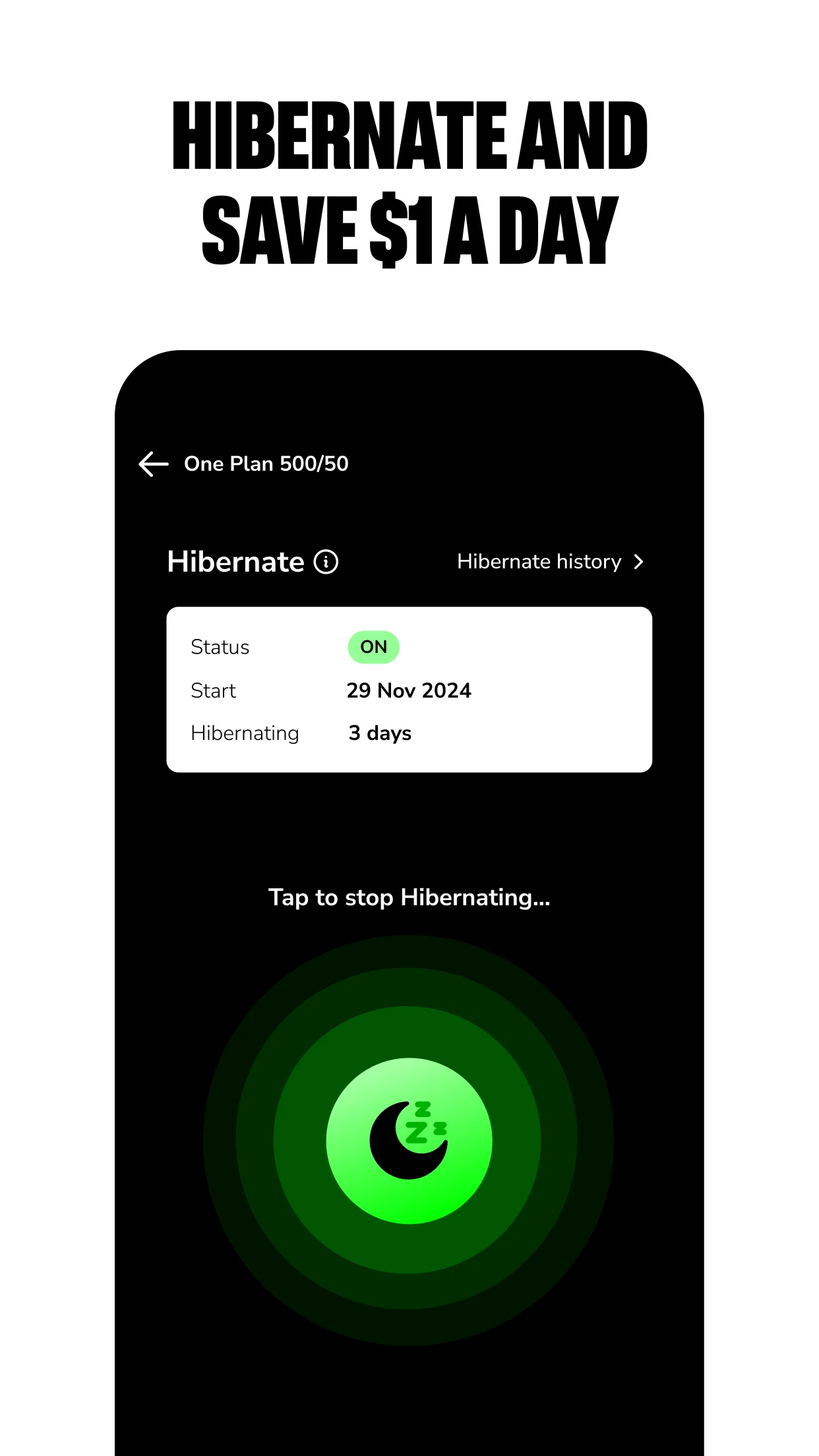 Exetel screenshot